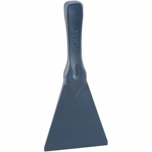 Hand Scraper, Metal Detect, Blue, 4.4Wx9.7L
