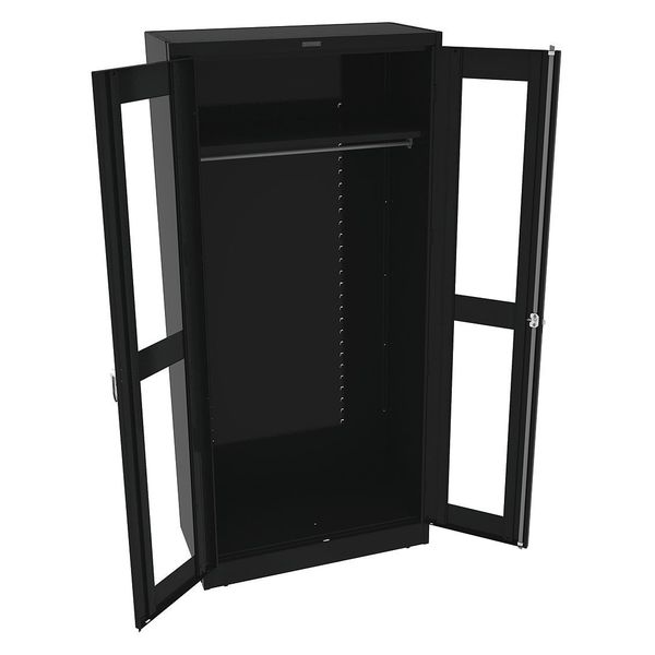 22 ga. Steel Storage Cabinet, 36 in W, 78 in H, Stationary