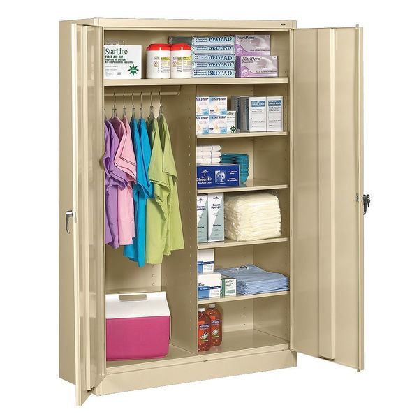 20/22 ga. ga. Steel Storage Cabinet, 48 in W, 78 in H