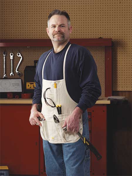 White Canvas -, 5 Pockets
