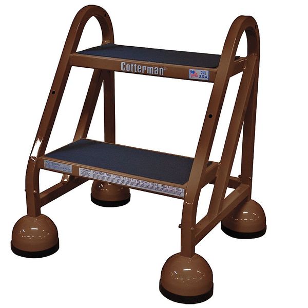 Rolling Ladder, Welded, Platform 18