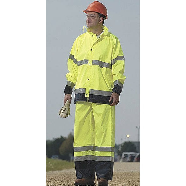 Hi-Viz Rainwear Pant, Yellow, XL