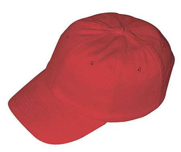 Bump Cap, Baseball Style, Red