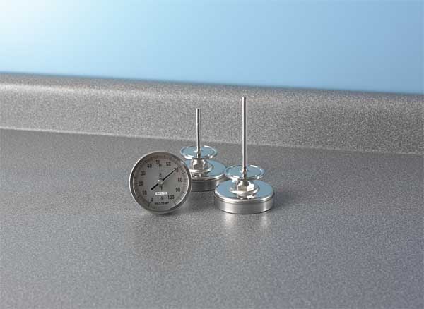 Bimetal Thermom, 5 In Dial, 50 to 300F