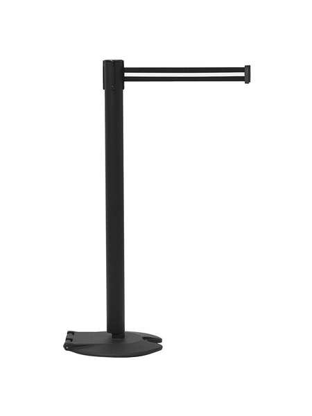 Barrier Post with Belt, Cast Iron