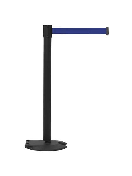 Barrier Post with Belt, Cast Iron