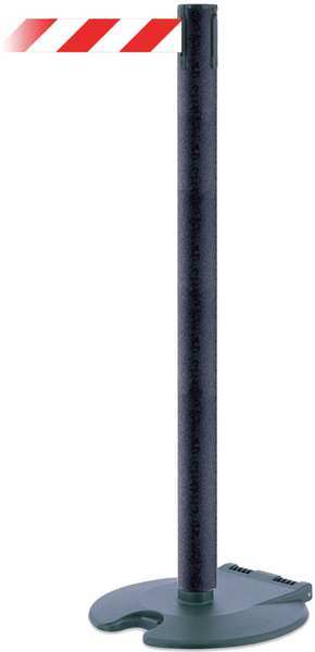 Barrier Post with Belt, 7-1/2 ft. L