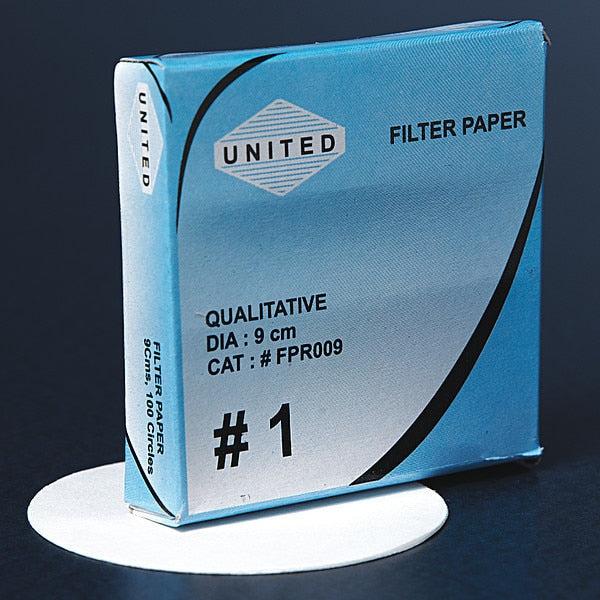 Filter Paper, 12.5 Cm, Pk100