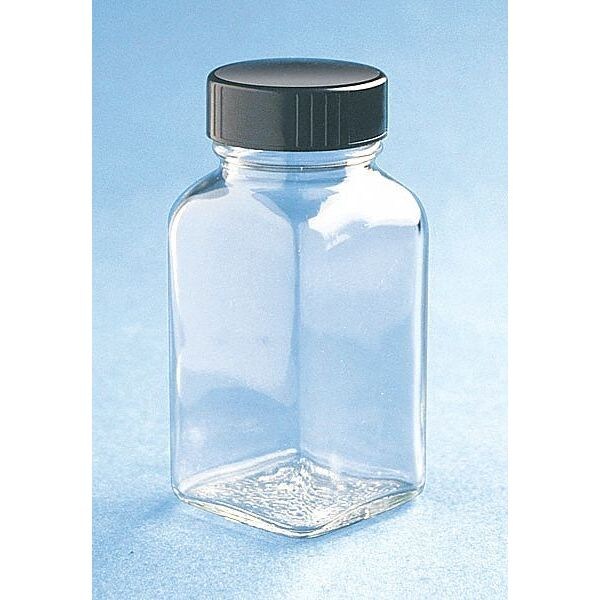Square Tablet Bottle, 30mL, Vinyl, PK288