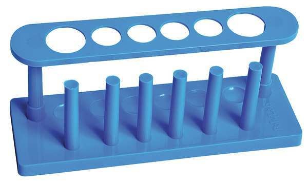 TEST TUBE RACK BLUE UNITED SCIENTIFIC