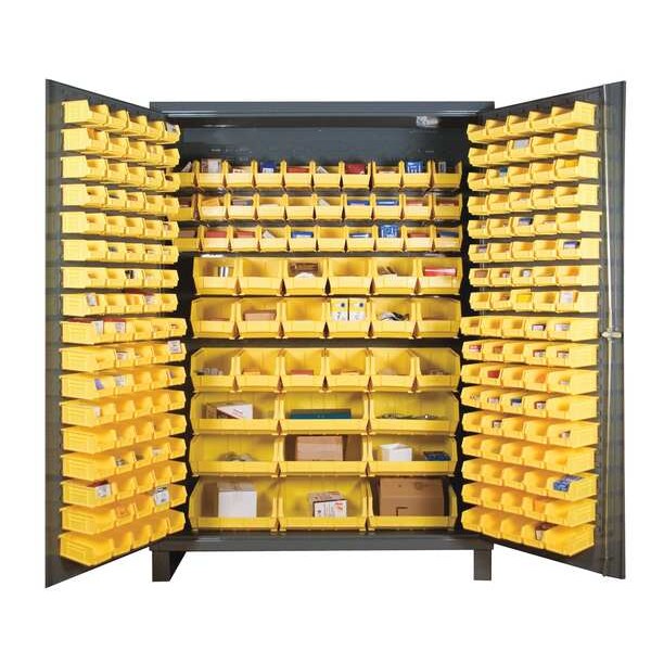 Extra-Heavy Duty Bin Cabinet, 84 in H, 24