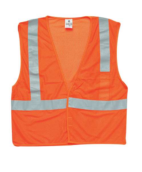 Medium Class 2 High Visibility Vest, Orange