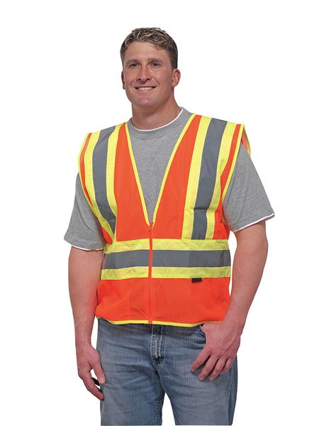 XL Class 2 High Visibility Vest, Lime