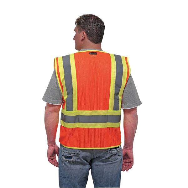 XL Class 2 High Visibility Vest, Lime