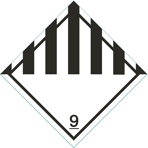 DOT Label, 4 In. H, 4 In. W, PK500