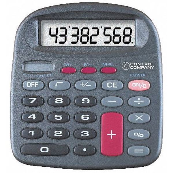 Calculator, Pocket, 4-1/2 In.