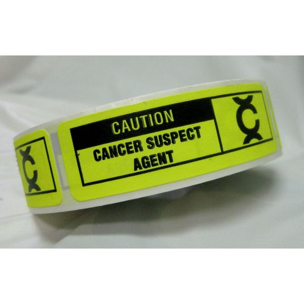 Label, 7/8 In. H, 2-7/8 In. W, PK500, LB132292