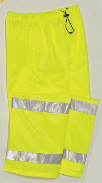 Vision Rain, Pants, Class, E, Yellow/Green, 3XL