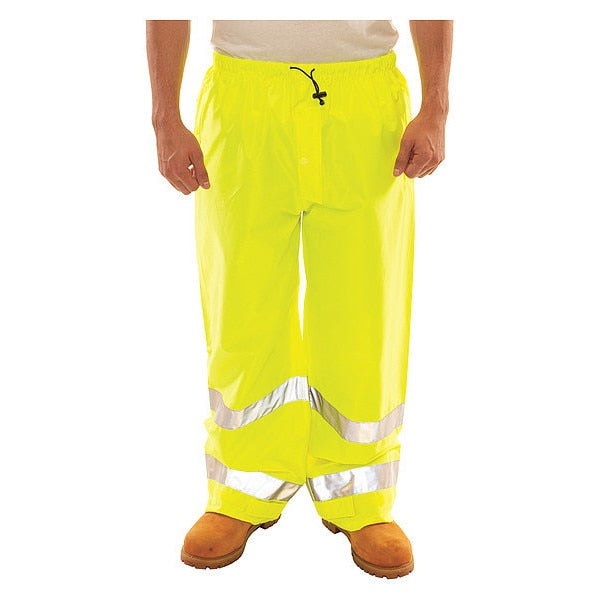 Vision Rain, Pants, Class, E, Yellow/Green, S