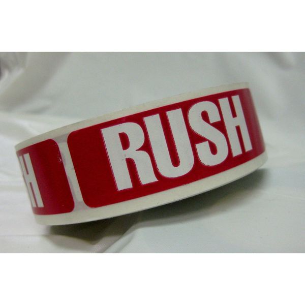 Label, 7/8 In. H, 2-7/8 In. W, PK500, LB132285