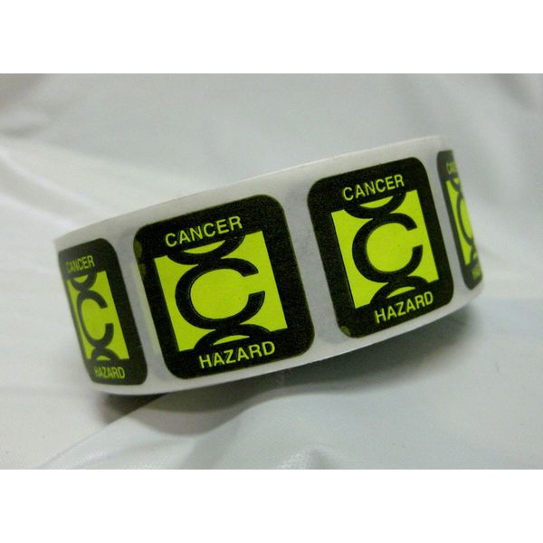 Label, 7/8 In. H, 7/8 In. W, PK500, LB132323