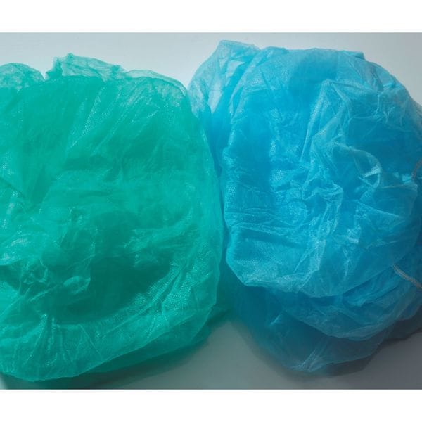 Bouffant Cap, Green, Universal, PK100