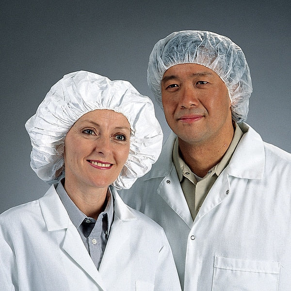 Bouffant Cap, White, Universal, PK100