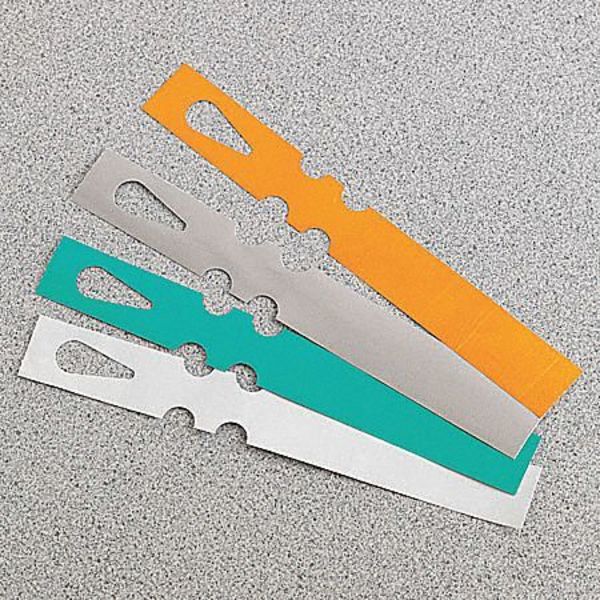Blk Tag, 7-1/2x1 In, Yel, Rect, Paper, PK1000