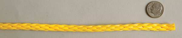 Rope, PPL, Braided, 1/4 In. dia., 1000 ft. L