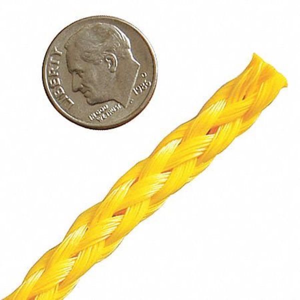 Rope, PPL, Braided, 1/4 In. dia., 1000 ft. L
