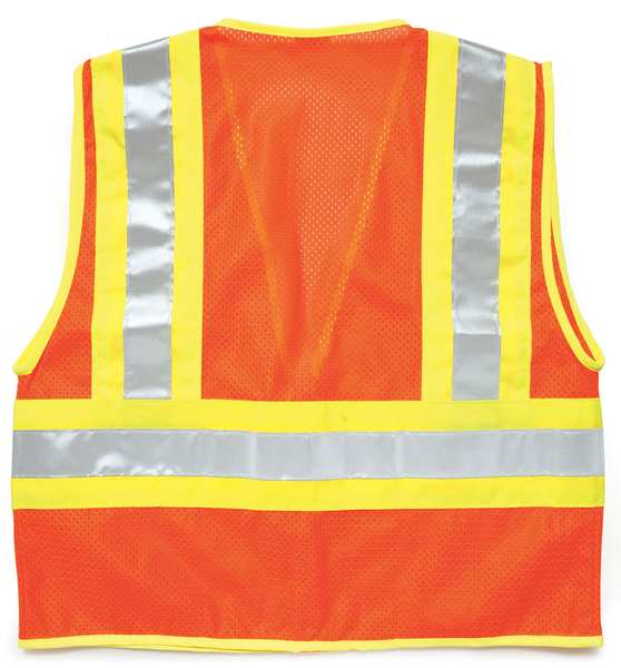2XL Class 2 High Visibility Vest, Orange