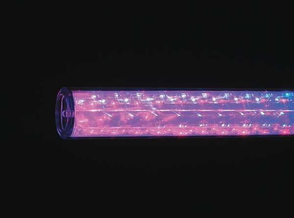 LED 5-Stage Safety Baton, Red/Blue
