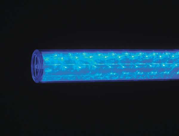 LED 5-Stage Safety Baton, Red/Blue
