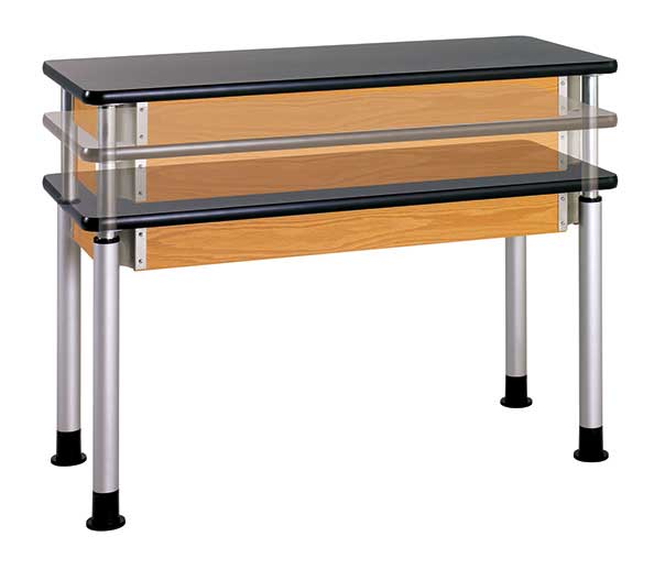 Rectangle Science Lab Table, 54