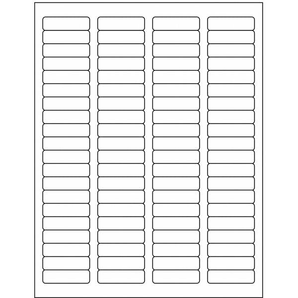 AveryÂ® Easy PeelÂ® Return Address Labels for Laser Printers 5267, 1/2