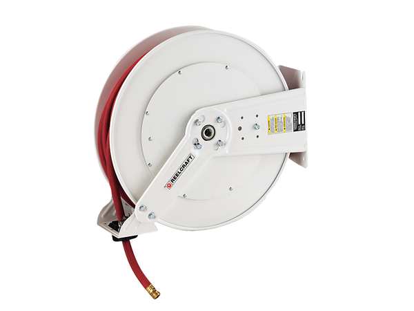 Wall Mount Hose Reel, Steel, 10 In. Dia.