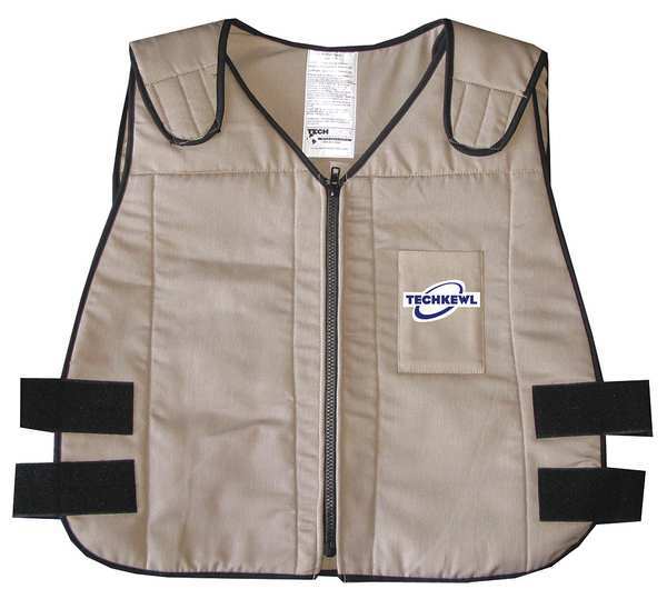 2XL Phase Change Cooling Vest, Khaki