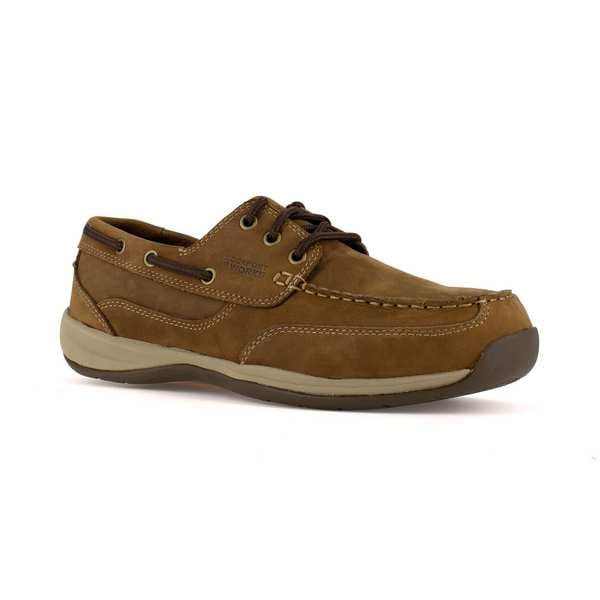 Boat Shoes, Stl, Mn, 9-1/2, Brn, PR