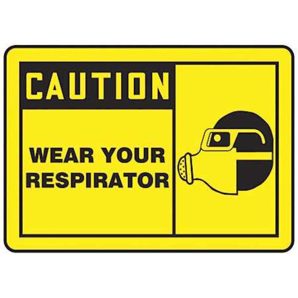 Safety Label, 3-1/2 In. H, 5 In. W, PK5, LPPE628VSP