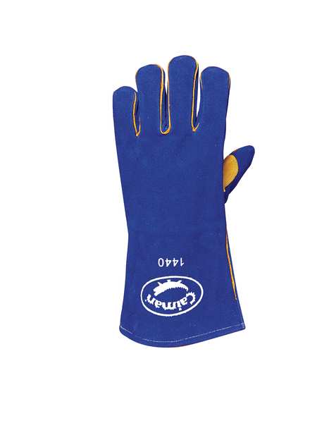 MIG/Stick Welding Gloves, Cowhide Palm, Universal, PR