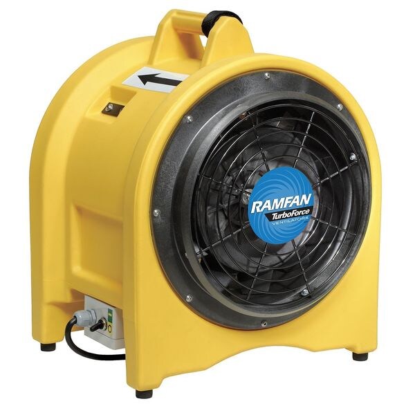 Conf.Sp. Fan, Axial, 12 In, 5/8 HP, 230V