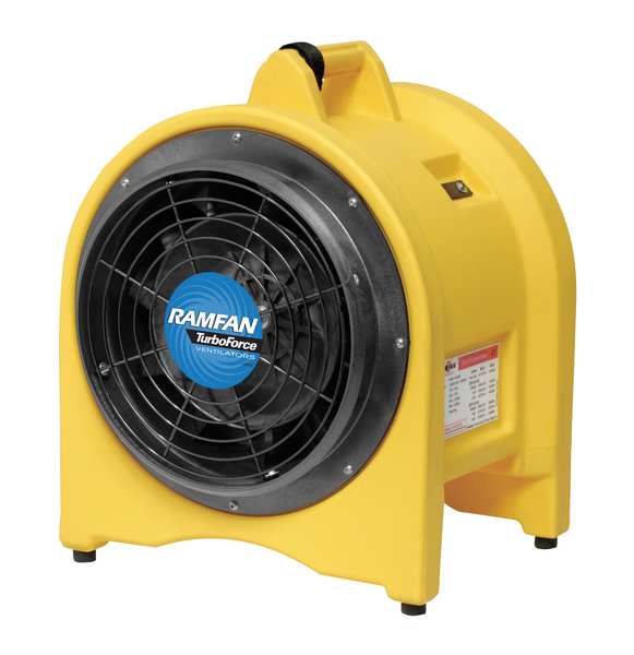 Conf.Sp. Fan, Axial, 12 In, 1 HP, 115V