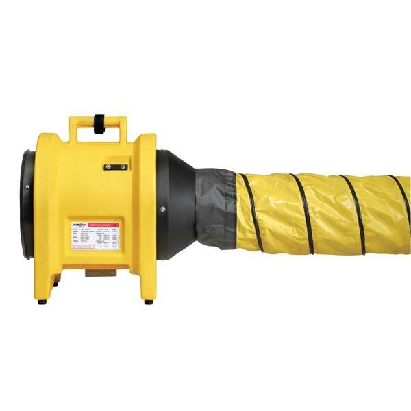 Conf.Sp. Fan, Axial, 12 In, 5/8 HP, 230V