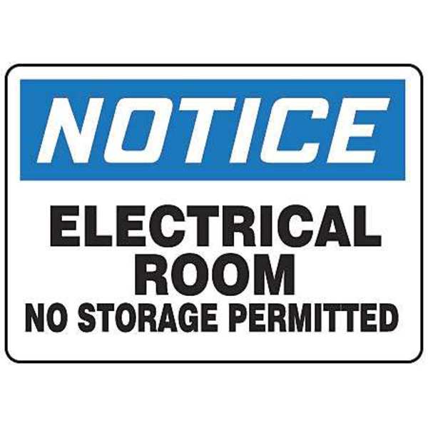 Notice Sign, 10X14