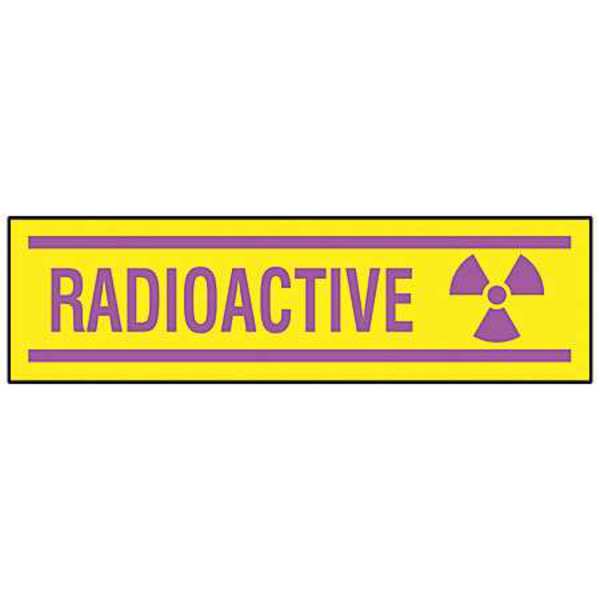 Warning Label, 3-1/2 In. H, 10 In. W, PK100