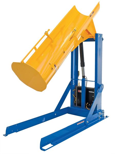 Drum Dumper, 60 In H, 1000 lb.Cap