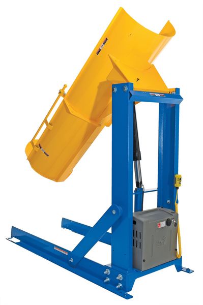 Drum Dumper, 60 In H, 1000 lb.Cap