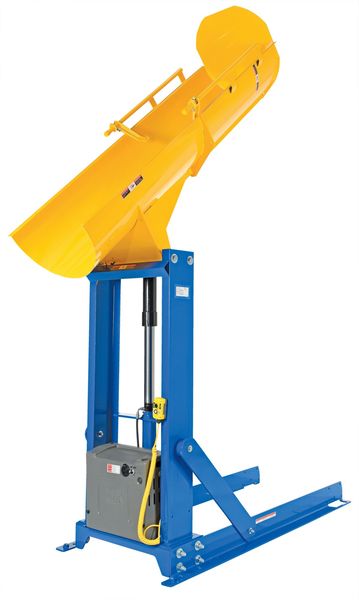 Drum Dumper, 60 In H, 1000 lb.Cap