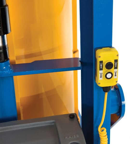 Drum Dumper, 60 In H, 1000 lb.Cap