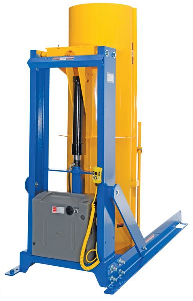 Drum Dumper, 60 In H, 1000 lb.Cap